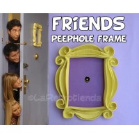 FRIENDS TV SHOW , YELLOW PEEPHOLE FRAME MONICA'S DOOR ,  F•R•I•E•N•D•S   351455778476